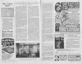 Better Homes & Gardens August 1930 Magazine Article: Page 66