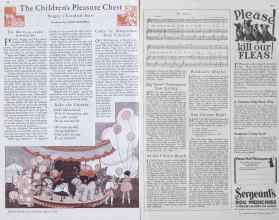 Better Homes & Gardens August 1930 Magazine Article: The Children's Pleasure Chest