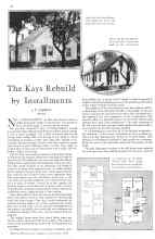 Better Homes & Gardens September 1930 Magazine Article: The Kays Rebuild by Installments