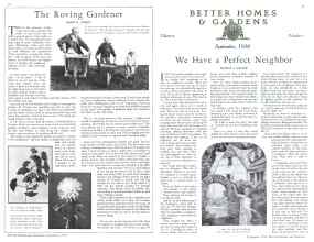 Better Homes & Gardens September 1930 Magazine Article: Page 10