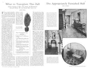 Better Homes & Gardens September 1930 Magazine Article: Page 26