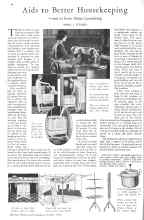 Better Homes & Gardens October 1930 Magazine Article: Aids to Better Housekeeping --and to Easier Home Laundering