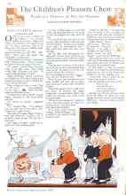 Better Homes & Gardens October 1930 Magazine Article: The Children's Pleasure Chest
