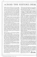 Better Homes & Gardens October 1930 Magazine Article: ACROSS THE EDITOR'S DESK