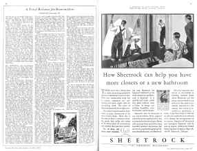 Better Homes & Gardens October 1930 Magazine Article: Page 54