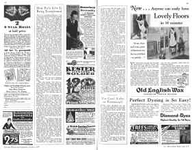 Better Homes & Gardens October 1930 Magazine Article: Page 98