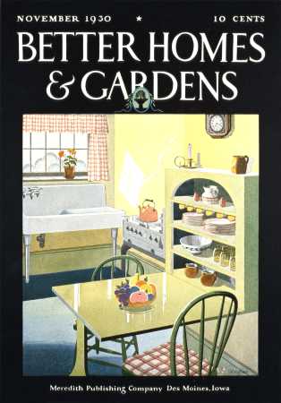 Better Homes Gardens November 1930 Magazine