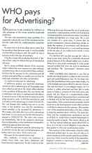 Better Homes & Gardens November 1930 Magazine Article: WHO pays for Advertising?