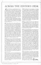 Better Homes & Gardens November 1930 Magazine Article: ACROSS THE EDITOR'S DESK