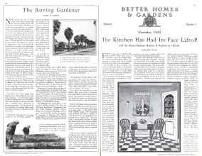 Better Homes & Gardens November 1930 Magazine Article: Page 10