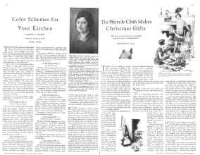 Better Homes & Gardens November 1930 Magazine Article: Page 26