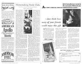 Better Homes & Gardens November 1930 Magazine Article: Page 50