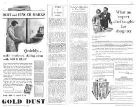 Better Homes & Gardens November 1930 Magazine Article: Page 54