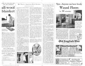 Better Homes & Gardens November 1930 Magazine Article: Page 72