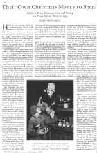 Better Homes & Gardens December 1930 Magazine Article: Their Own Christmas Money to Spend
