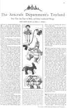 Better Homes & Gardens December 1930 Magazine Article: The Artcraft Department's Toyland
