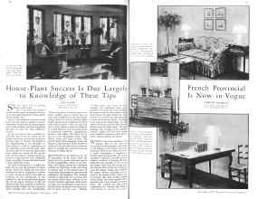 Better Homes & Gardens December 1930 Magazine Article: Page 18
