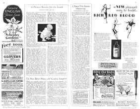 Better Homes & Gardens December 1930 Magazine Article: Page 64