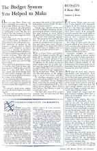 Better Homes & Gardens January 1931 Magazine Article: The Budget System You Helped to Make