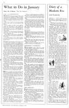Better Homes & Gardens January 1931 Magazine Article: What to Do in January