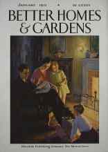 Better Homes & Gardens January 1931 Magazine Cover