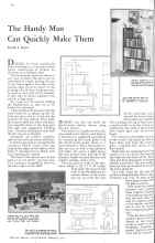 Better Homes & Gardens February 1931 Magazine Article: The Handy Man Can Quickly Make Them