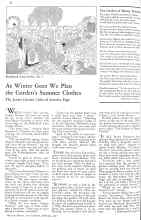 Better Homes & Gardens February 1931 Magazine Article: As Winter Goes We Plan the Garden's Summer Clothes