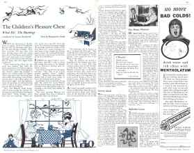 Better Homes & Gardens February 1931 Magazine Article: The Children's Pleasure Chest