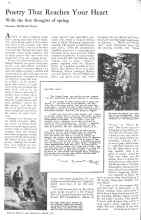Better Homes & Gardens March 1931 Magazine Article: Poetry That Reaches Your Heart