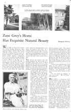 Better Homes & Gardens March 1931 Magazine Article: Zane Grey's Home Has Exquisite Natural Beauty