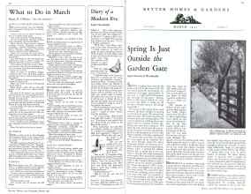 Better Homes & Gardens March 1931 Magazine Article: Page 10