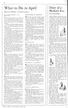 Better Homes & Gardens April 1931 Magazine Article: Diary of a Modern Eve