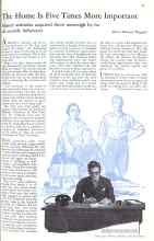 Better Homes & Gardens April 1931 Magazine Article: The Home Is Five Times More Important