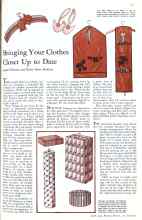 Better Homes & Gardens April 1931 Magazine Article: Bringing Your Clothes Closet Up to Date