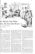 Better Homes & Gardens April 1931 Magazine Article: The Bicycle Club Helps Betty Do Over Her Room