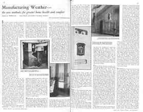 Better Homes & Gardens April 1931 Magazine Article: Manufacturing Weather