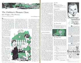 Better Homes & Gardens April 1931 Magazine Article: The Children's Pleasure Chest