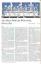 Better Homes & Gardens May 1931 Magazine Article: The House With the Welcoming Flower Box