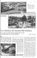 Better Homes & Gardens May 1931 Magazine Article: Zoar Restores Its Century-Old Gardens