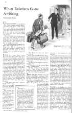 Better Homes & Gardens May 1931 Magazine Article: When Relatives Come A-visiting