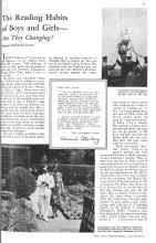 Better Homes & Gardens May 1931 Magazine Article: The Reading Habits of Boys and Girls