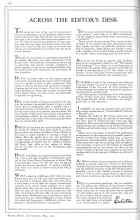 Better Homes & Gardens May 1931 Magazine Article: ACROSS THE EDITOR'S DESK