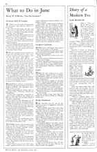 Better Homes & Gardens June 1931 Magazine Article: Diary of a Modern Eve