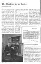 Better Homes & Gardens June 1931 Magazine Article: The Outdoor Joy in Books