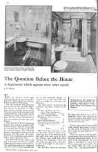 Better Homes & Gardens June 1931 Magazine Article: The Question Before the House