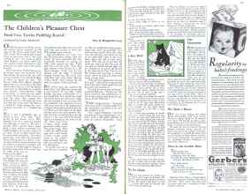 Better Homes & Gardens June 1931 Magazine Article: The Children's Pleasure Chest
