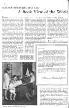 Better Homes & Gardens July 1931 Magazine Article: A Book View of the World