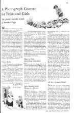 Better Homes & Gardens July 1931 Magazine Article: The Junior Garden Clubs of America Page