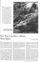 Better Homes & Gardens July 1931 Magazine Article: How You Can Have a Home Photo-Diary
