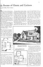 Better Homes & Gardens July 1931 Magazine Article: Six Rooms of Charm and Coziness